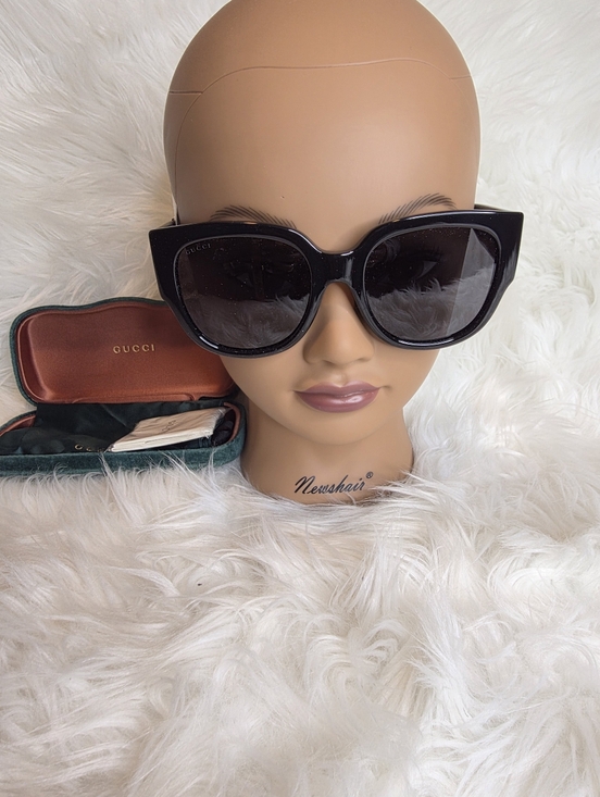 Gucci Accessories - Gucci GG NWT Retail $360 Black Sunglasses Gold Hardware. Full Inclusion